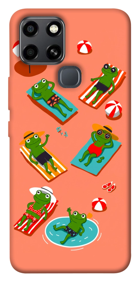 Чехол Summer frogs для Infinix Smart 6