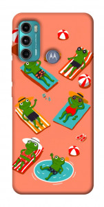 Чехол Summer frogs для Motorola Moto G60