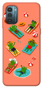 Чехол Summer frogs для Nokia G21