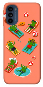 Чехол Summer frogs для Motorola Moto G41