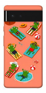 Чохол Summer frogs для Google Pixel 6