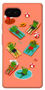 Чехол Summer frogs для Google Pixel 7A