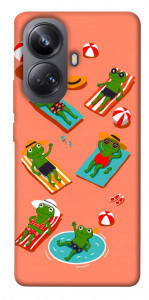 Чехол Summer frogs для Realme 10 Pro+