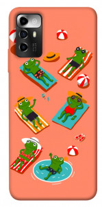 Чехол Summer frogs для ZTE Blade A72