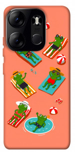 Чохол Summer frogs для Tecno Spark Go 2023