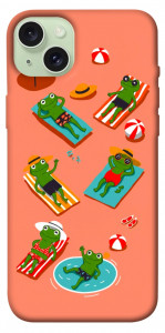 Чохол Summer frogs для iPhone 15 Plus