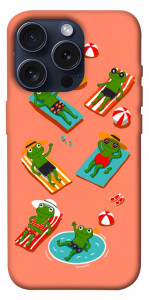 Чохол Summer frogs для iPhone 15 Pro