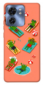 Чехол Summer frogs для Motorola Edge 40
