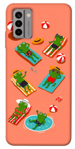 Чехол Summer frogs для Nokia G22