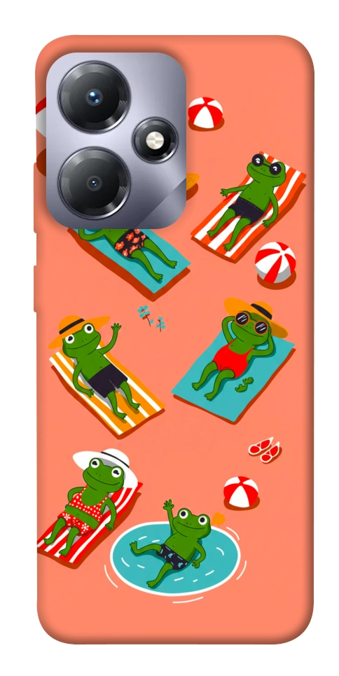 Чехол Summer frogs для Infinix Hot 30 Play