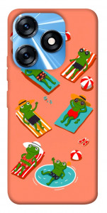 Чехол Summer frogs для TECNO Spark 10