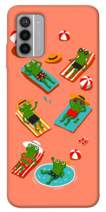 Чехол Summer frogs для Nokia G42