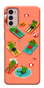 Чехол Summer frogs для Motorola Moto G42