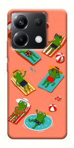 Чехол Summer frogs для Xiaomi Poco X6