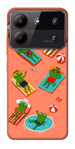 Чехол Summer frogs для ZTE Blade A54 4G