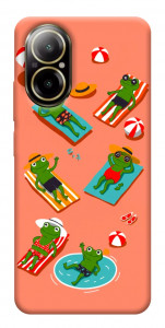 Чехол Summer frogs для Realme C67 4G
