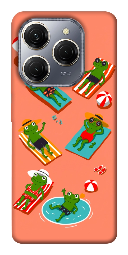 Чехол Summer frogs для TECNO Spark 20 Pro