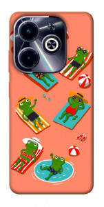 Чохол Summer frogs для Infinix Hot 40i