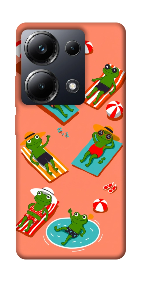 Чехол Summer frogs для Xiaomi Poco M6 Pro 4G