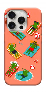Чехол Summer frogs для iPhone 16 Pro Max