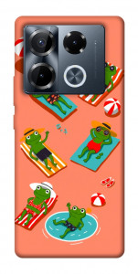 Чехол Summer frogs для Infinix Note 40 Pro 4G
