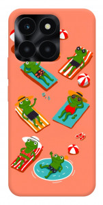 Чехол Summer frogs для Huawei Honor X6a