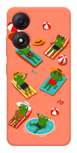 Чехол Summer frogs для ZTE Blade A34 4G