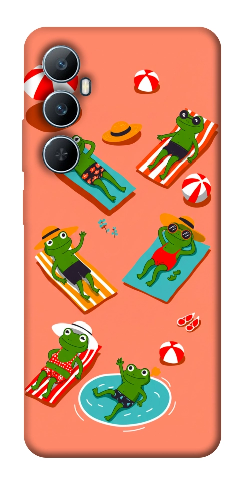 Чехол Summer frogs для Realme C65 4G