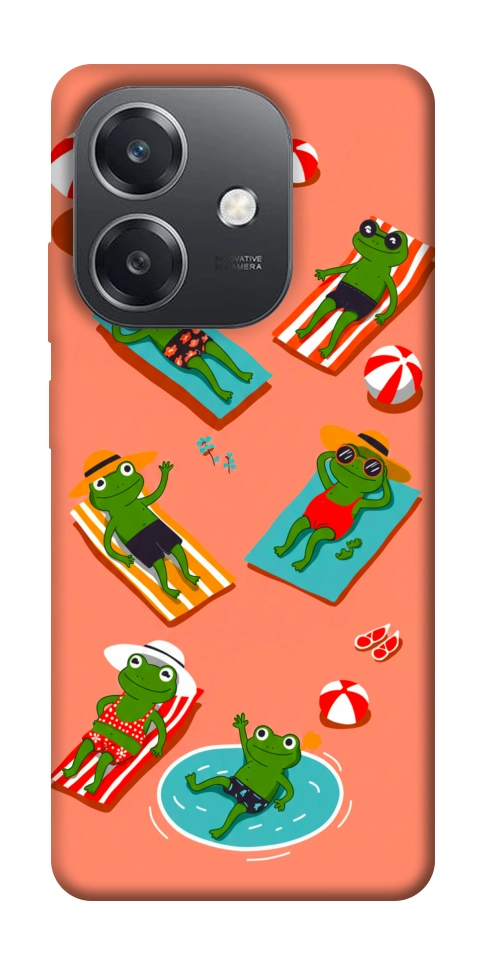 Чехол Summer frogs для Oppo А3х 4G