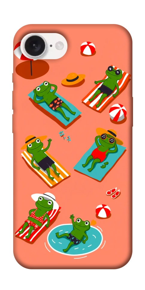 Чехол Summer frogs для iPhone 16e