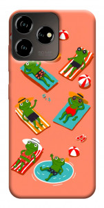 Чехол Summer frogs для ZTE Blade V50 Design 4G