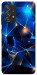 Чехол Abstract purple pattern для Galaxy A72 5G