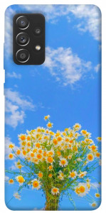 Чехол Sky flowers для Samsung Galaxy A72 4G