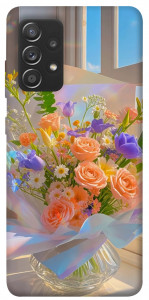 Чехол Яркий букет для Samsung Galaxy A72 4G