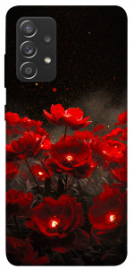 Чехол Burning flowers для Samsung Galaxy A72 4G