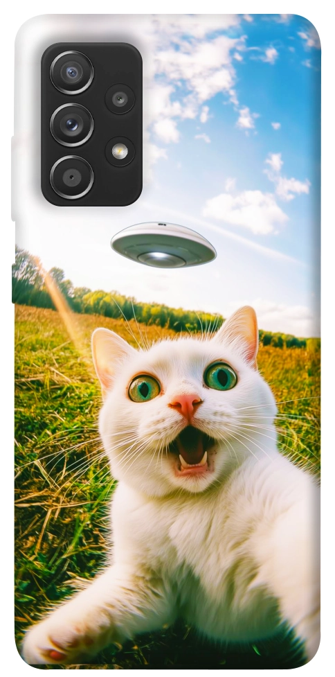 Чехол Ufo cat для Galaxy A72 5G