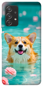 Чехол Swimming corgi для Samsung Galaxy A72 4G