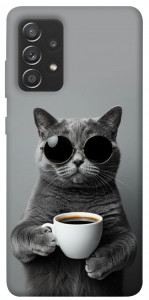 Чехол Grey cat coffee для Samsung Galaxy A72 4G
