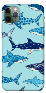 Чехол Shark pattern для iPhone 11 Pro Max