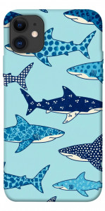 Чехол Shark pattern для iPhone 11