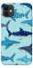 Чохол Shark pattern для iPhone 11