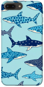 Чохол Shark pattern для iPhone 7 plus (5.5'')