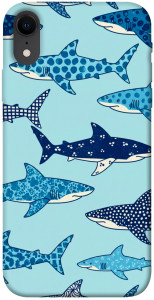 Чехол Shark pattern для iPhone XR