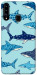 Чехол Shark pattern для Galaxy A20s (2019)