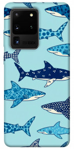 Чехол Shark pattern для Galaxy S20 Ultra (2020)