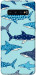 Чехол Shark pattern для Galaxy S10 Plus (2019)