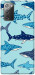 Чехол Shark pattern для Galaxy Note 20