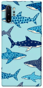 Чехол Shark pattern для Galaxy Note 10+ (2019)