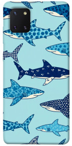 Чехол Shark pattern для Galaxy Note 10 Lite (2020)