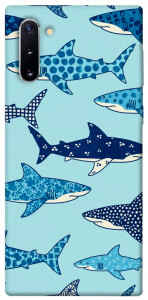 Чехол Shark pattern для Galaxy Note 10 (2019)